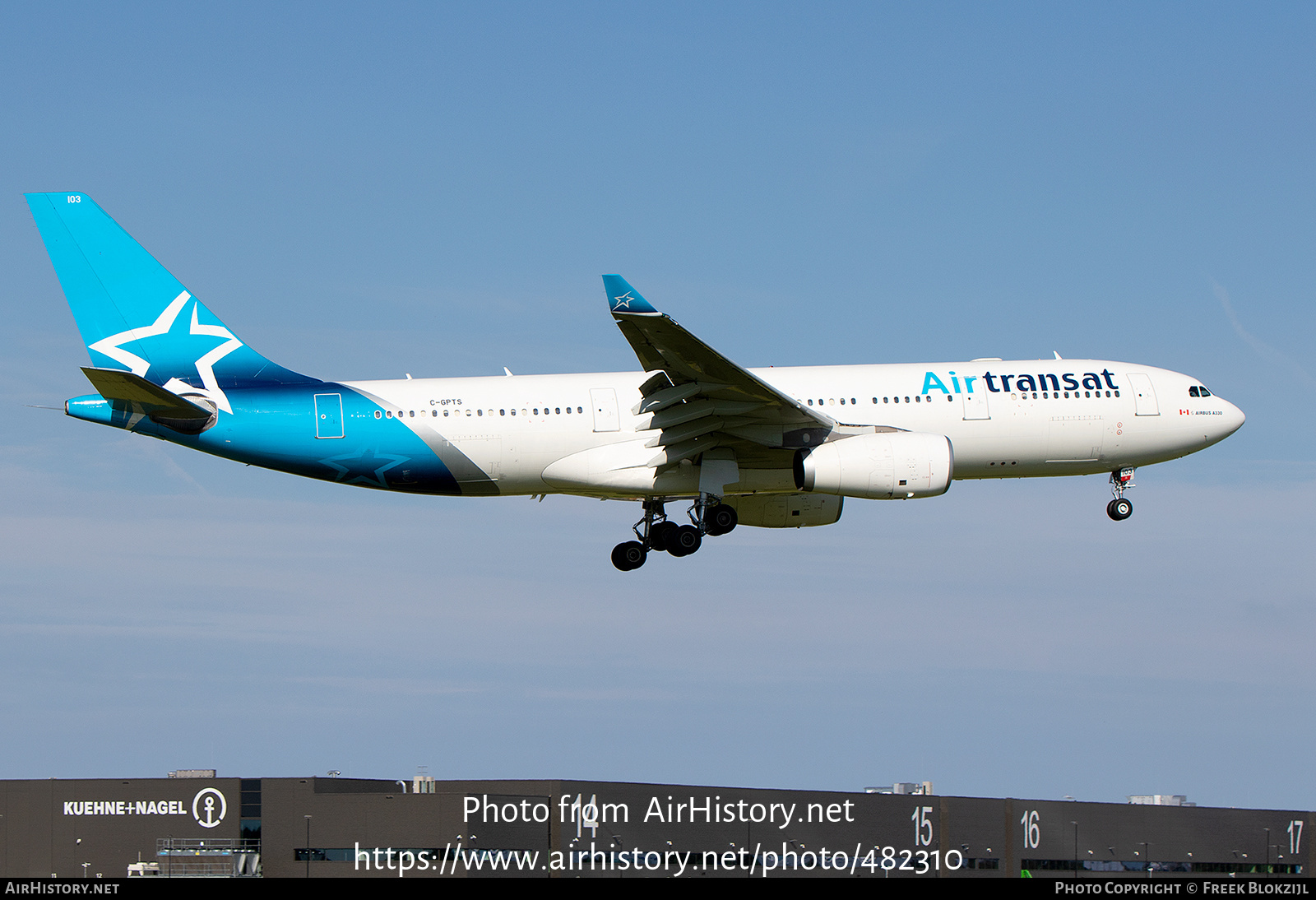 Aircraft Photo of C-GPTS | Airbus A330-243 | Air Transat | AirHistory.net #482310