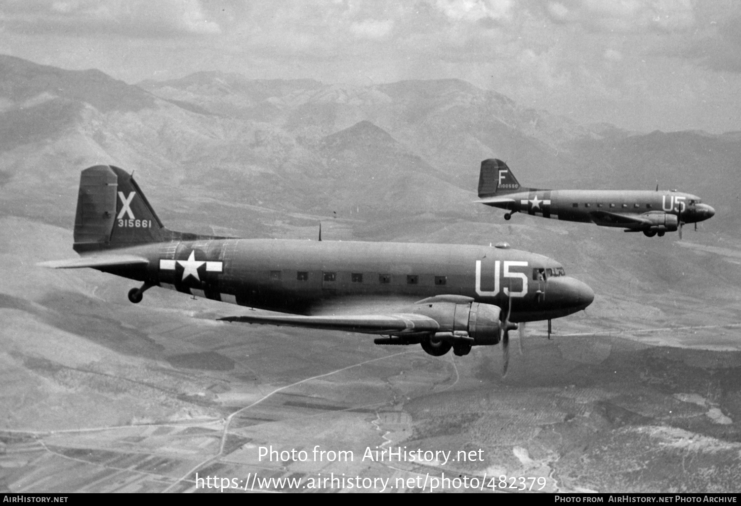 Aircraft Photo of 43-15661 / 315661 | Douglas C-47A Skytrain | USA - Air Force | AirHistory.net #482379