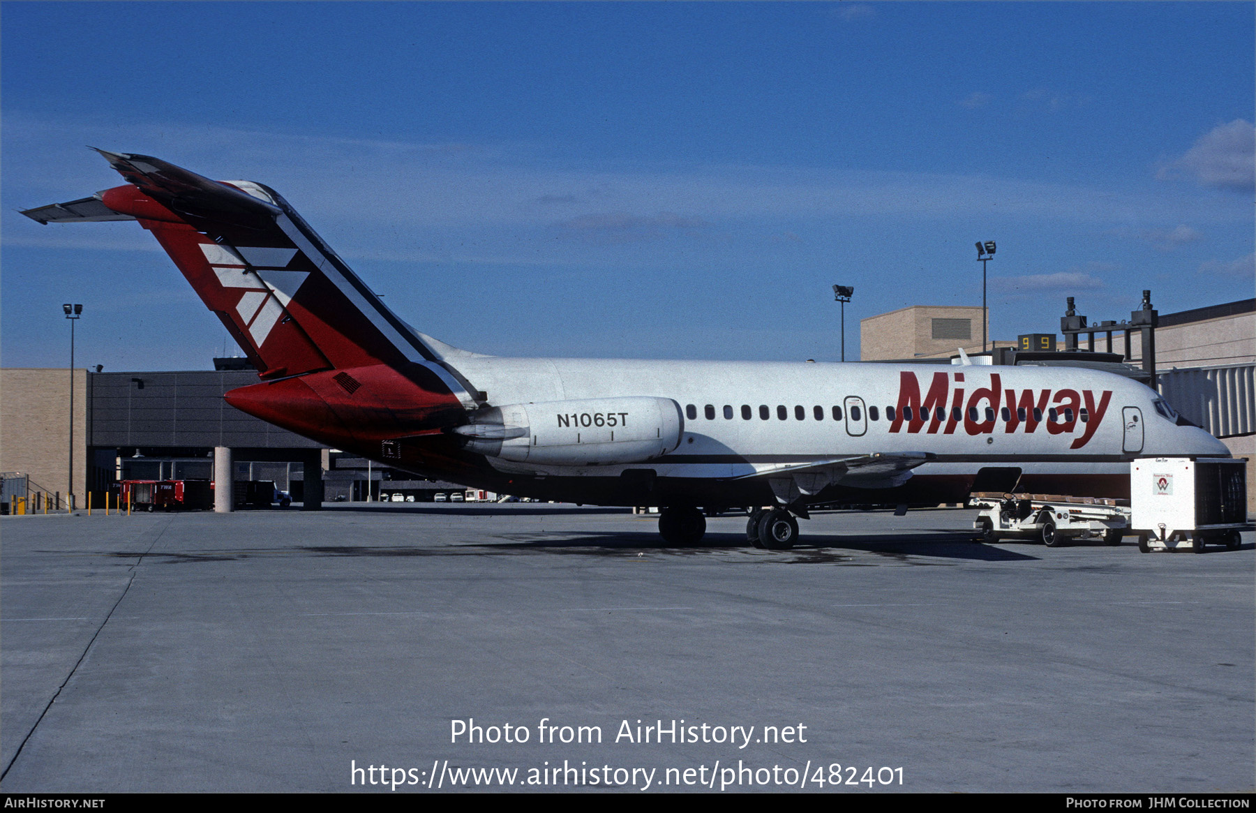 Aircraft Photo of N1065T | Douglas DC-9-15 | Midway Airlines | AirHistory.net #482401