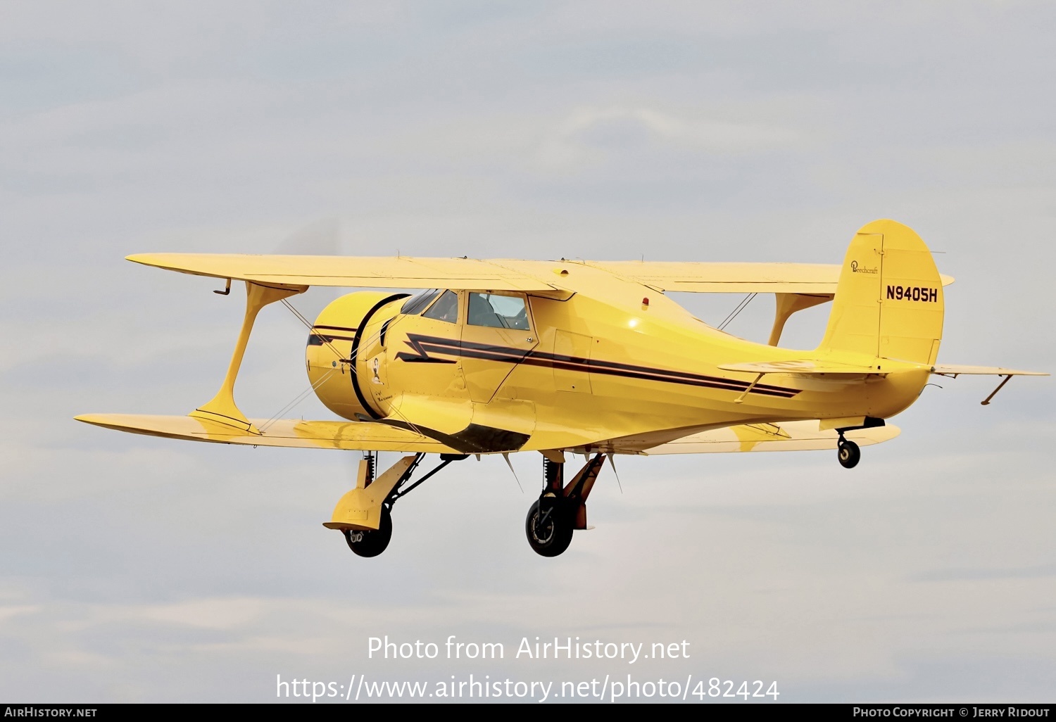 Aircraft Photo of N9405H | Beech D17S | AirHistory.net #482424