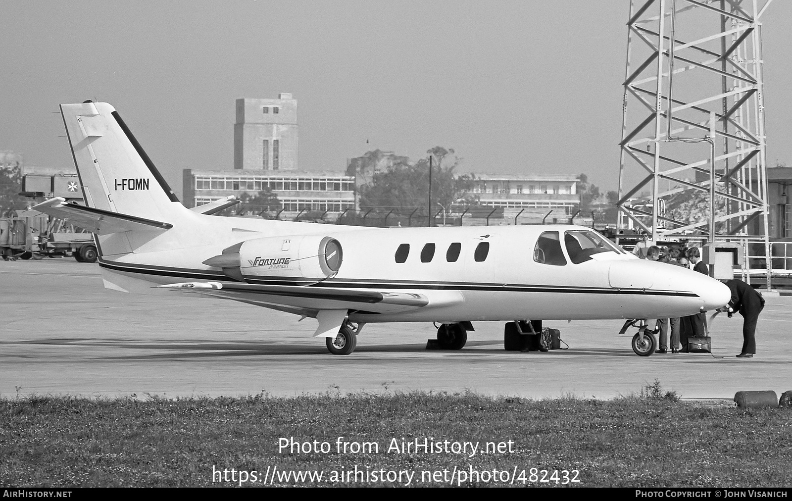 Aircraft Photo of I-FOMN | Cessna 501 Citation I/SP | Fortune Aviation | AirHistory.net #482432