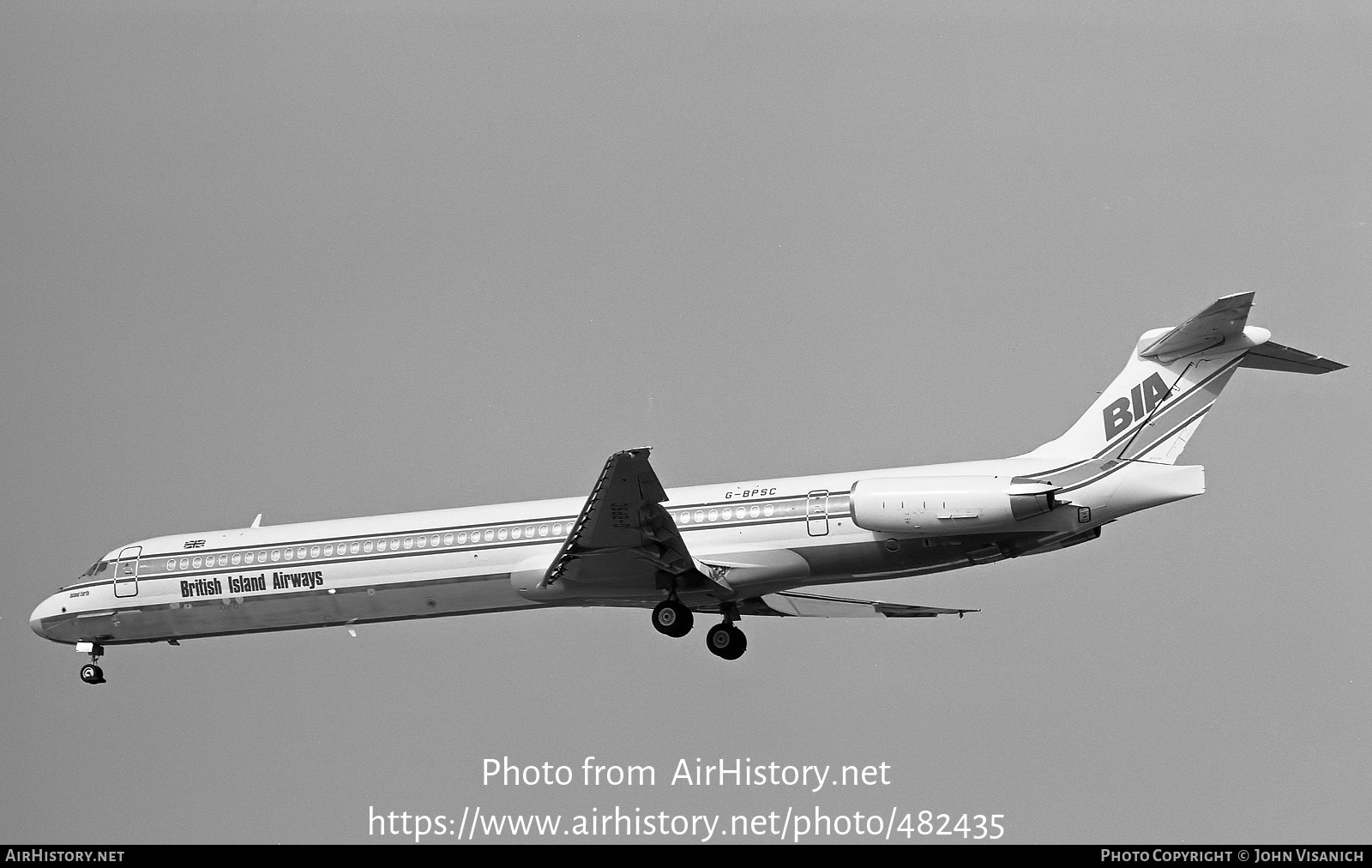 Aircraft Photo of G-BPSC | McDonnell Douglas MD-83 (DC-9-83) | British Island Airways - BIA | AirHistory.net #482435