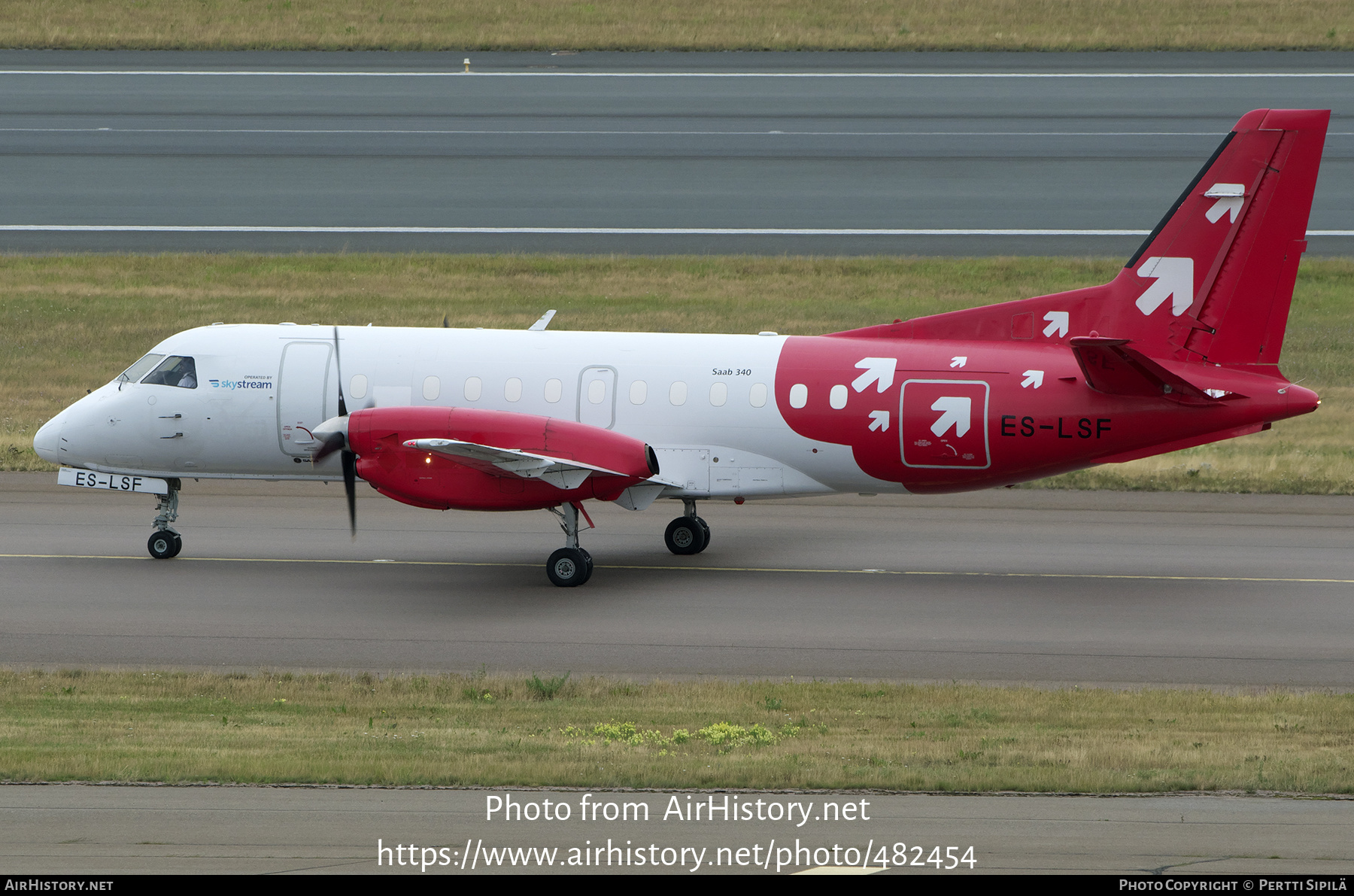 Aircraft Photo of ES-LSF | Saab 340A/F | Skystream Airlines | AirHistory.net #482454