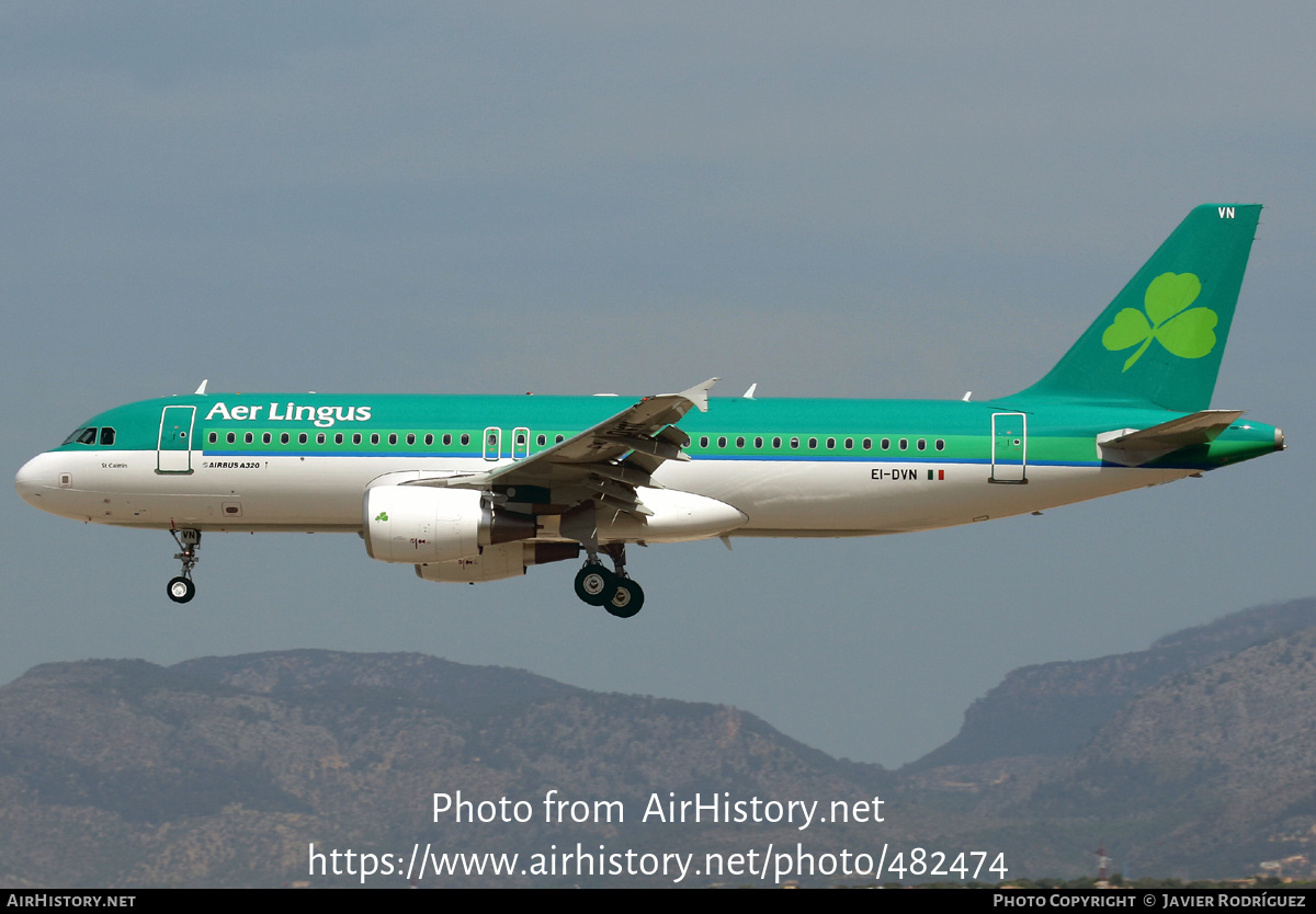 Aircraft Photo of EI-DVN | Airbus A320-214 | Aer Lingus | AirHistory.net #482474