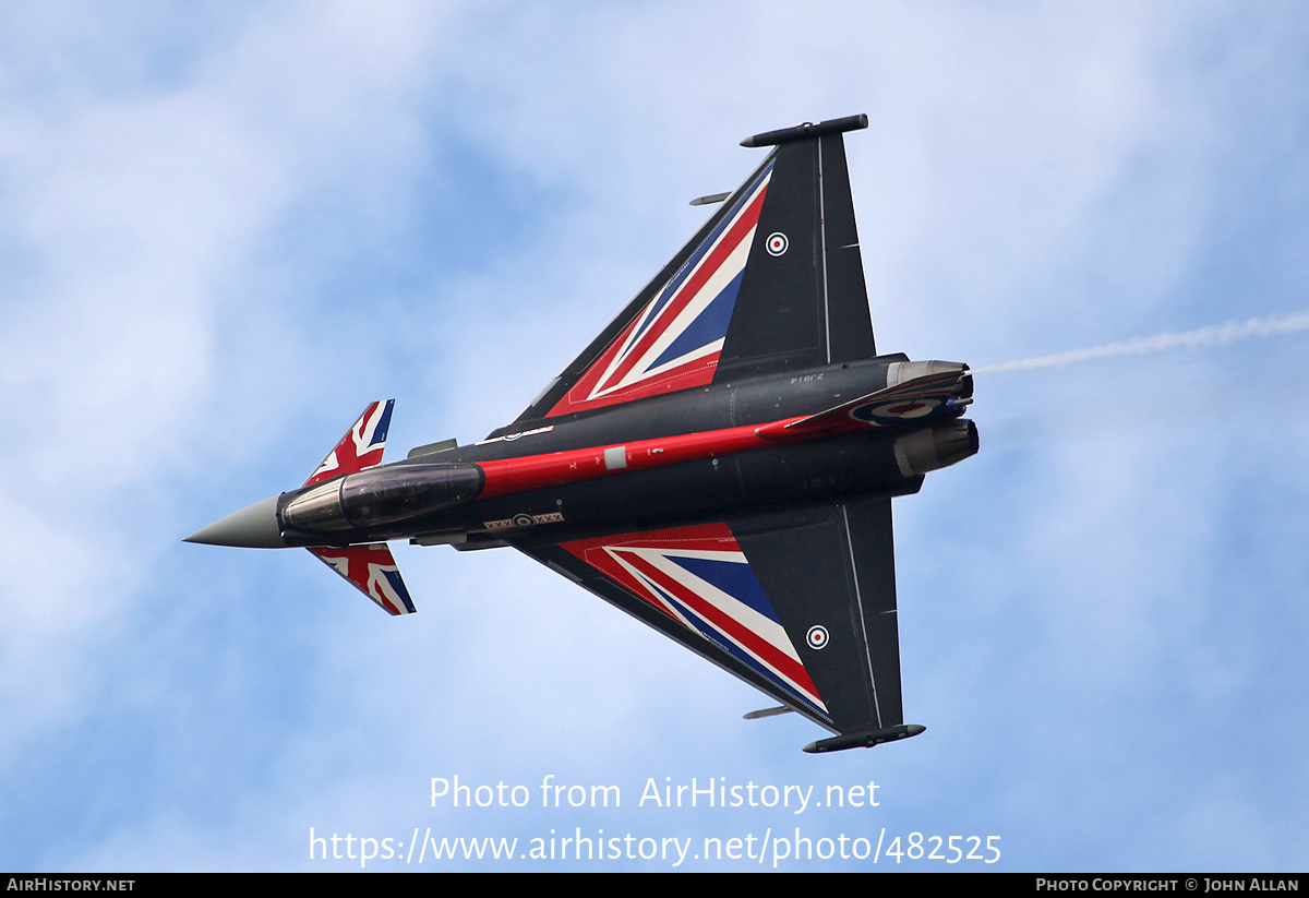 Aircraft Photo of ZJ914 | Eurofighter EF-2000 Typhoon FGR4 | UK - Air Force | AirHistory.net #482525