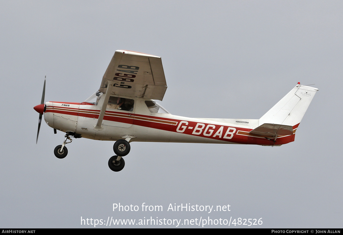 Aircraft Photo of G-BGAB | Reims F152 II | Flying Made Easy | AirHistory.net #482526