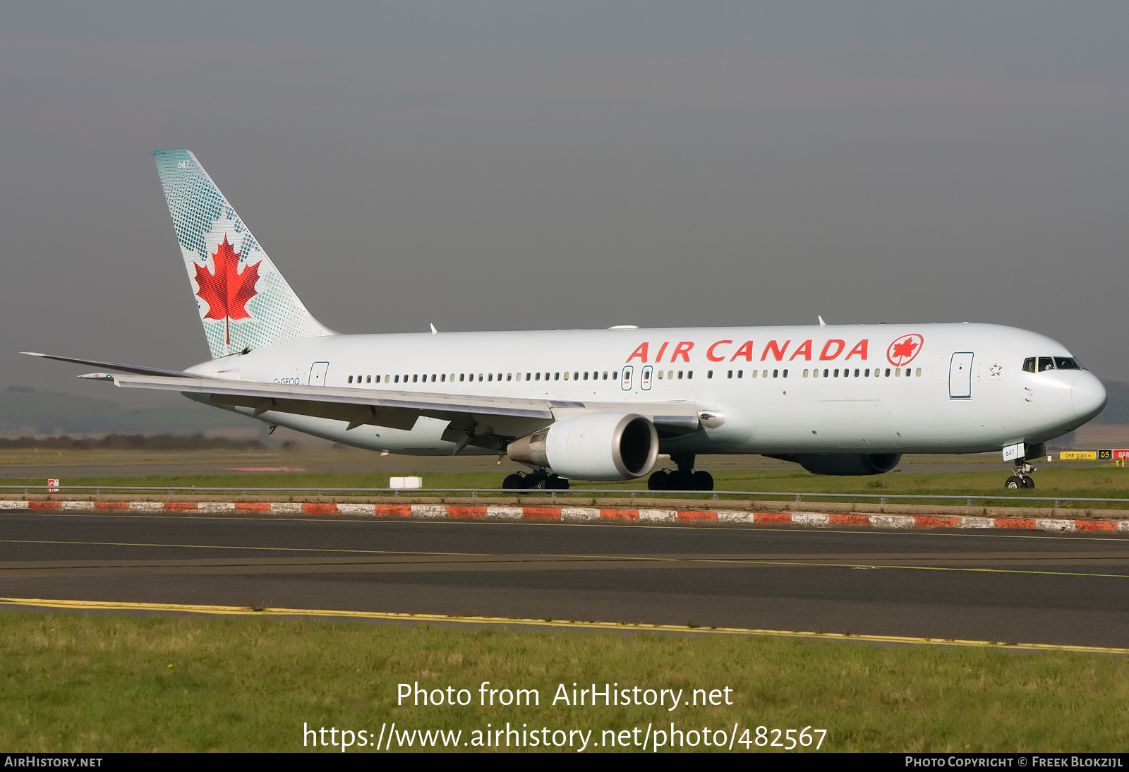 Aircraft Photo of C-GEOQ | Boeing 767-375/ER | Air Canada | AirHistory.net #482567