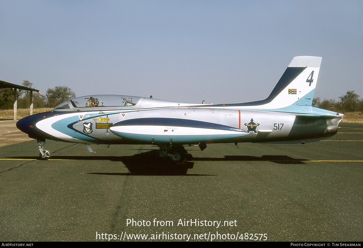 Aircraft Photo of 517 | Atlas MB-326M Impala 1 | South Africa - Air Force | AirHistory.net #482575