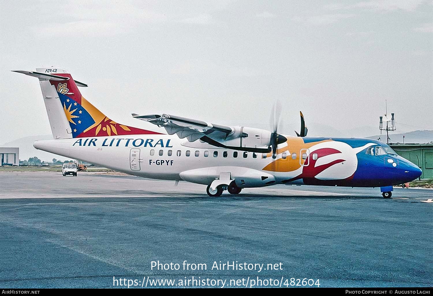 Aircraft Photo of F-GPYF | ATR ATR-42-500 | Air Littoral | AirHistory.net #482604