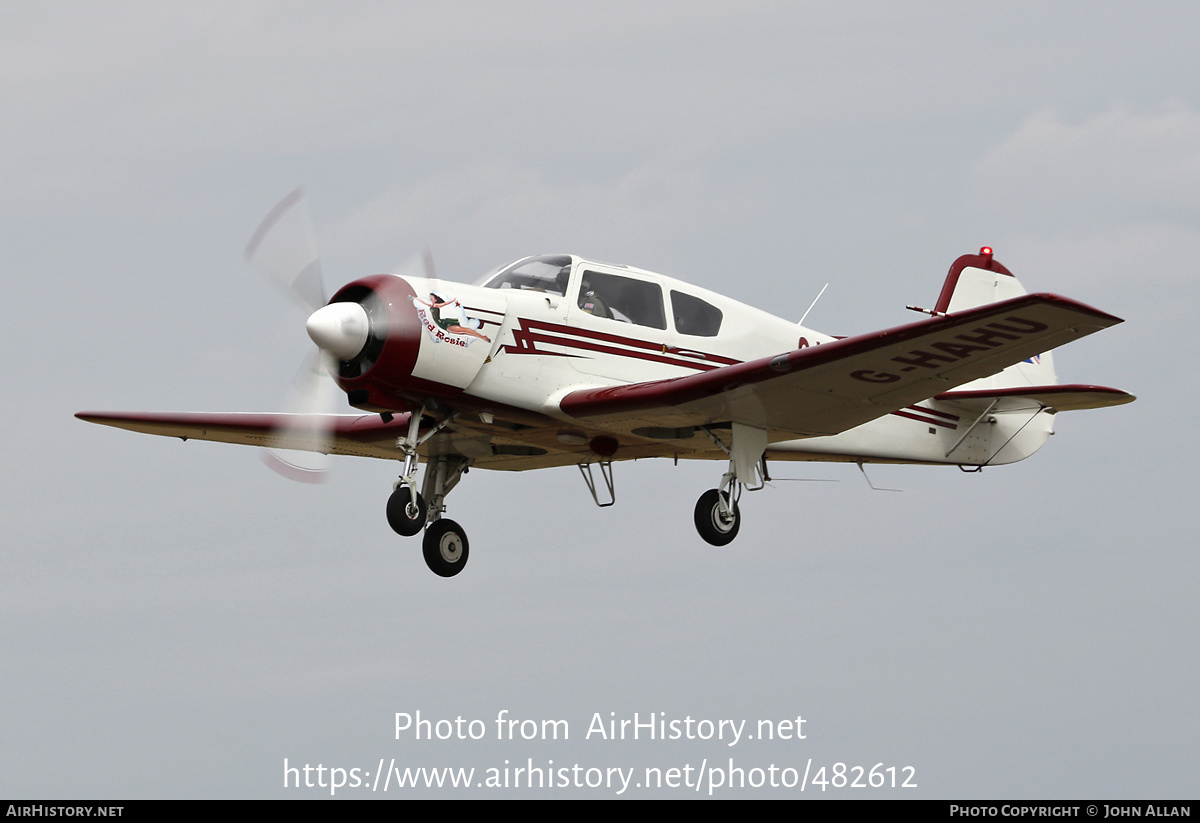 Aircraft Photo of G-HAHU | Yakovlev Yak-18T | AirHistory.net #482612