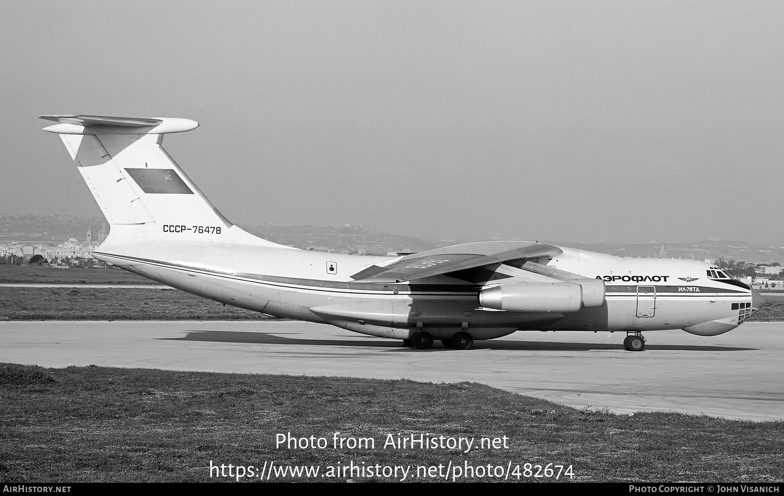 Aircraft Photo of CCCP-76478 | Ilyushin Il-76TD | Aeroflot | AirHistory.net #482674