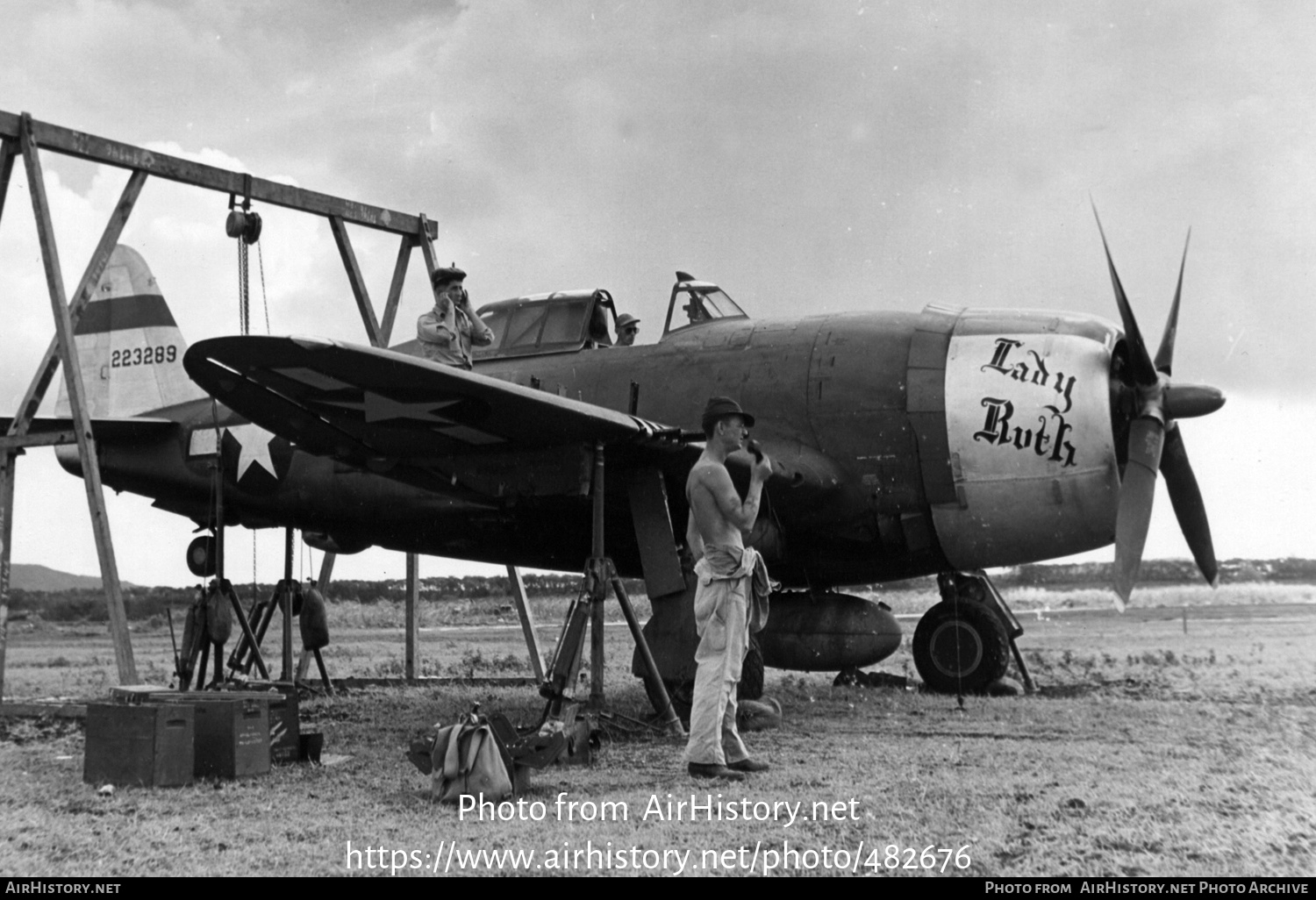 Aircraft Photo of 42-23289 / 223289 | Republic P-47D Thunderbolt | USA - Air Force | AirHistory.net #482676