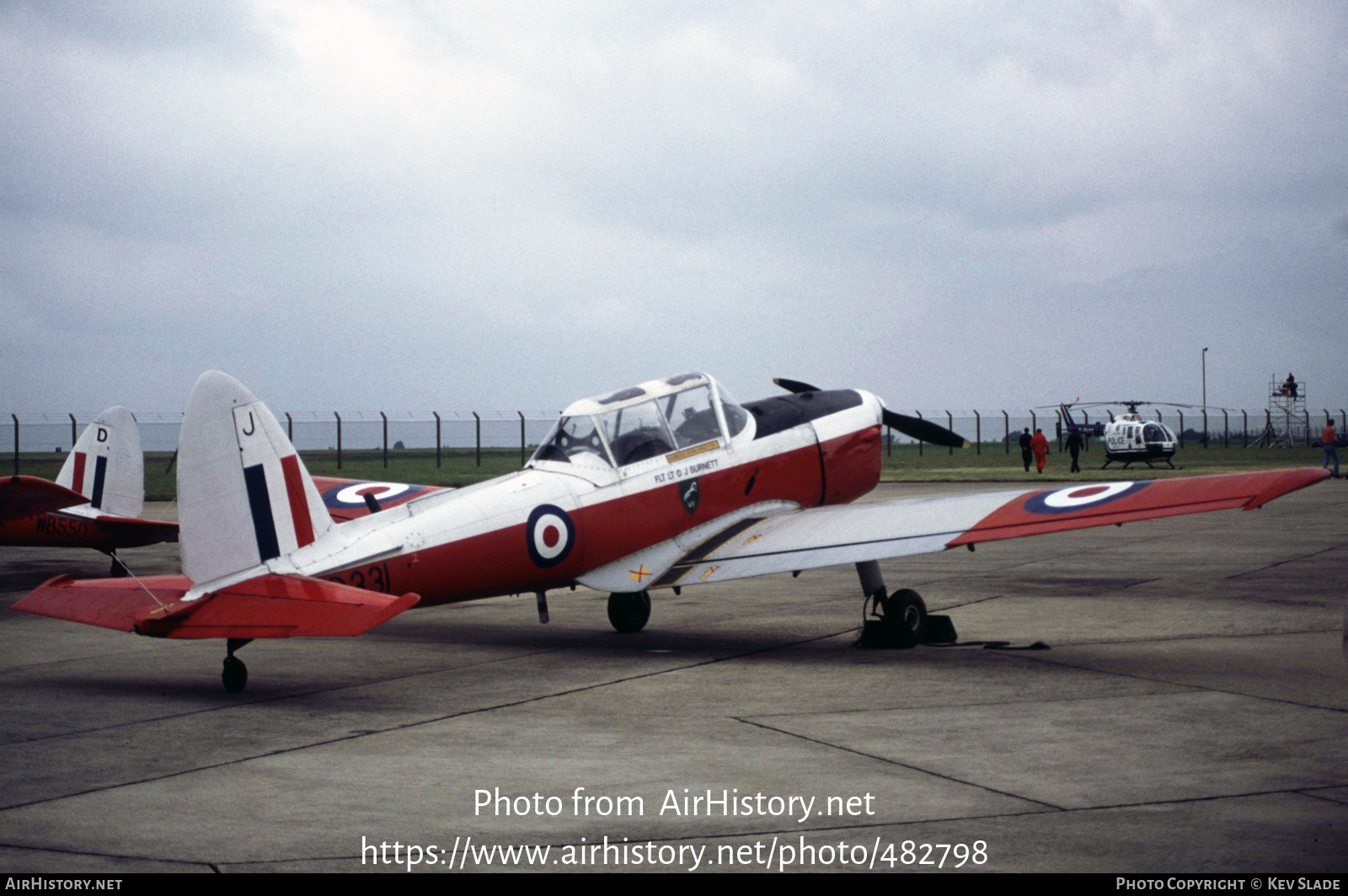 Aircraft Photo of WD331 | De Havilland Canada DHC-1 Chipmunk T10 | UK - Air Force | AirHistory.net #482798