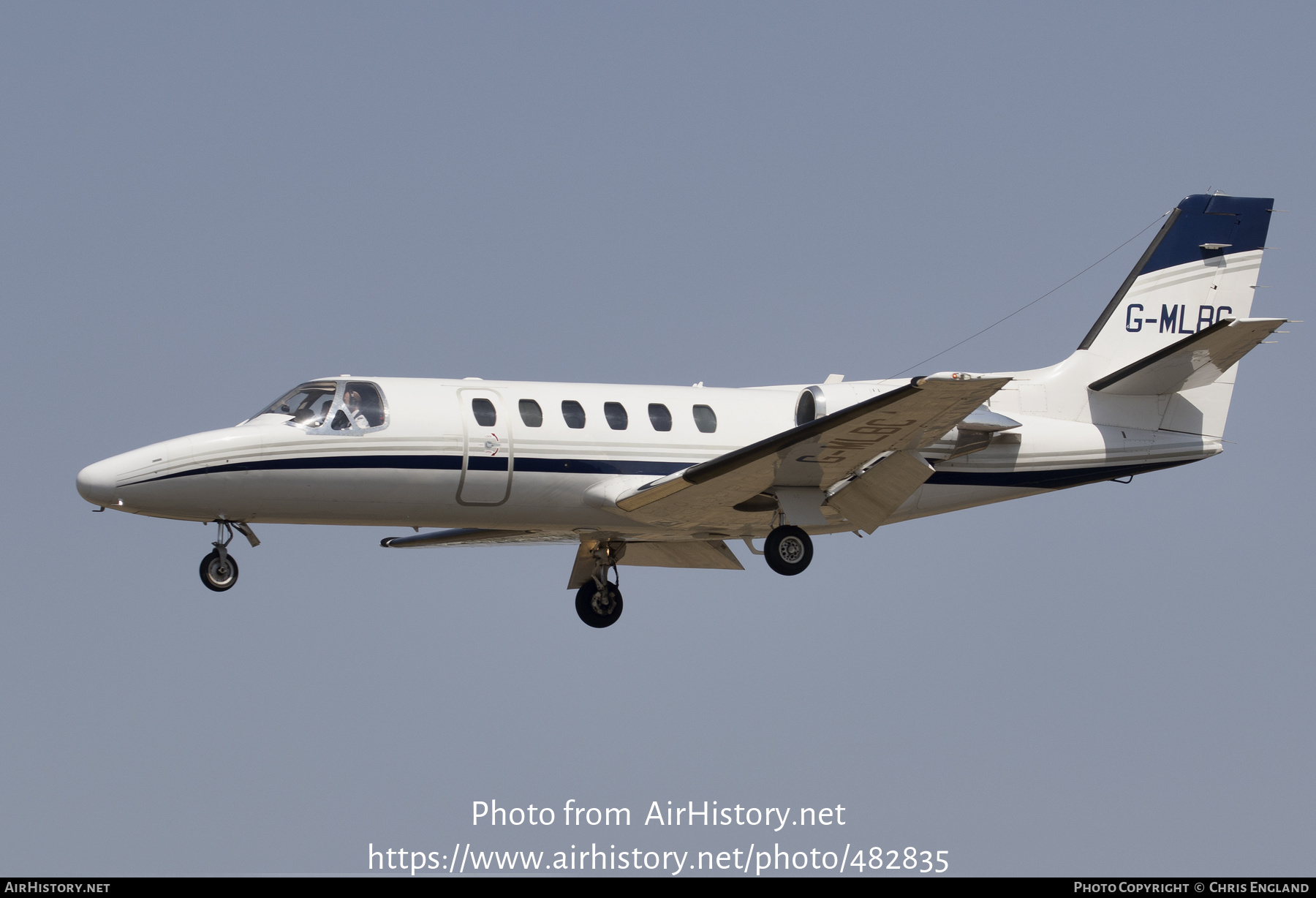 Aircraft Photo of G-MLBC | Cessna 550 Citation II | AirHistory.net #482835