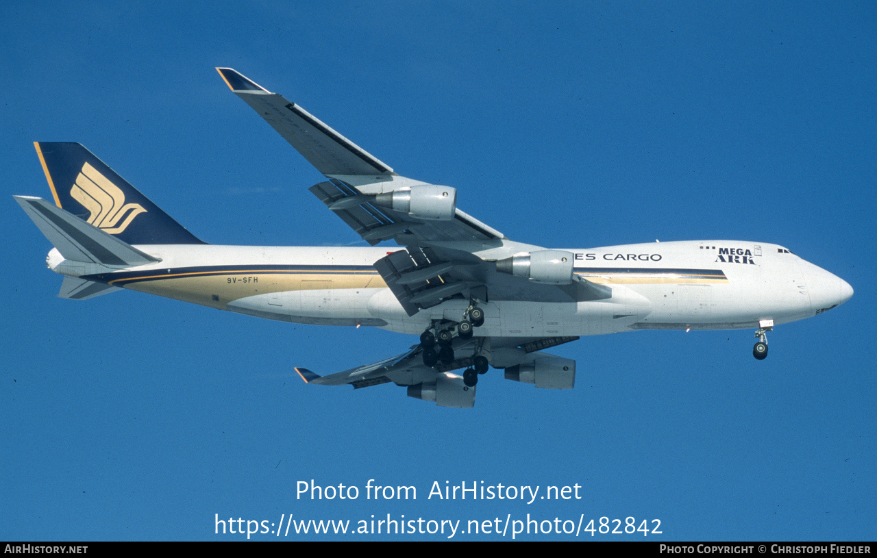 Aircraft Photo of 9V-SFH | Boeing 747-412F/SCD | Singapore Airlines Cargo | AirHistory.net #482842