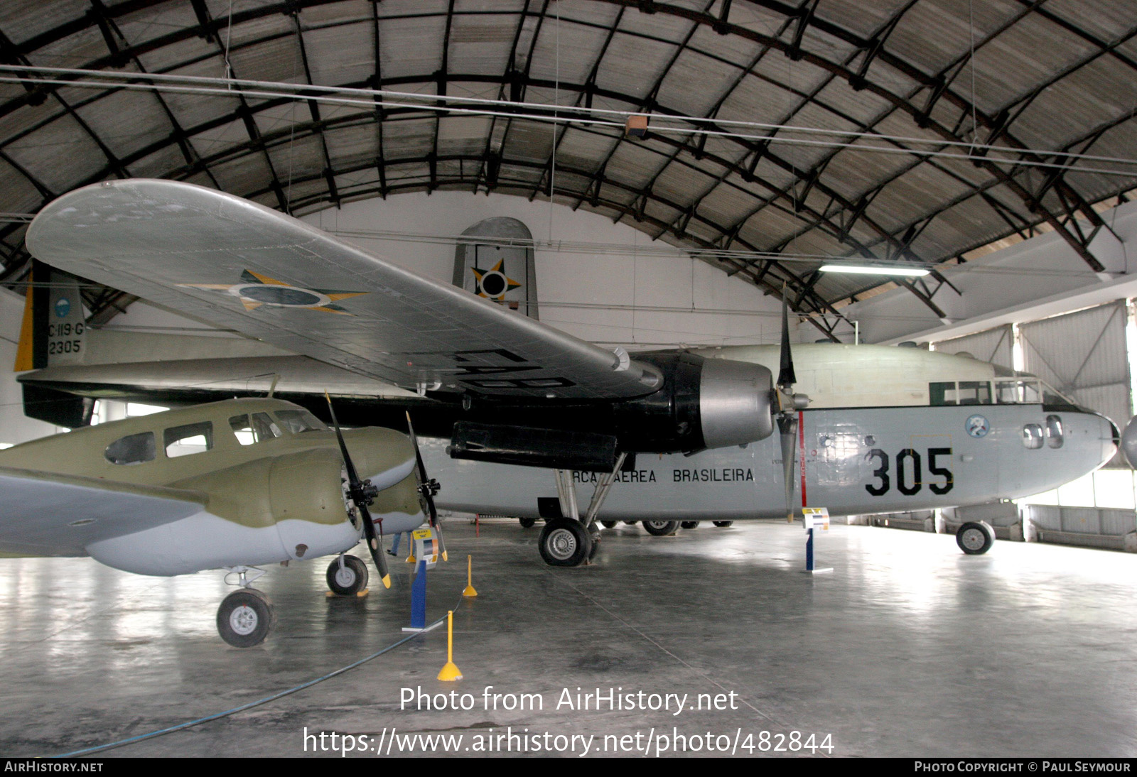 Aircraft Photo of 2305 | Fairchild C-119G Flying Boxcar | Brazil - Air Force | AirHistory.net #482844