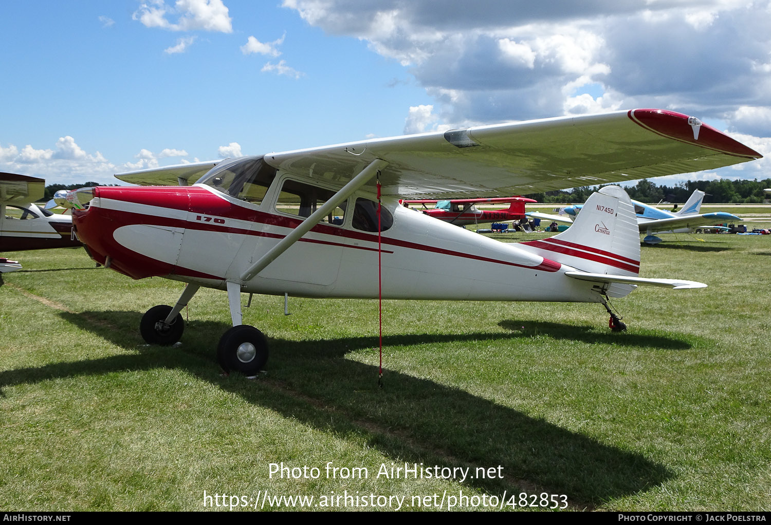 Aircraft Photo of N1745D | Cessna 170A | AirHistory.net #482853