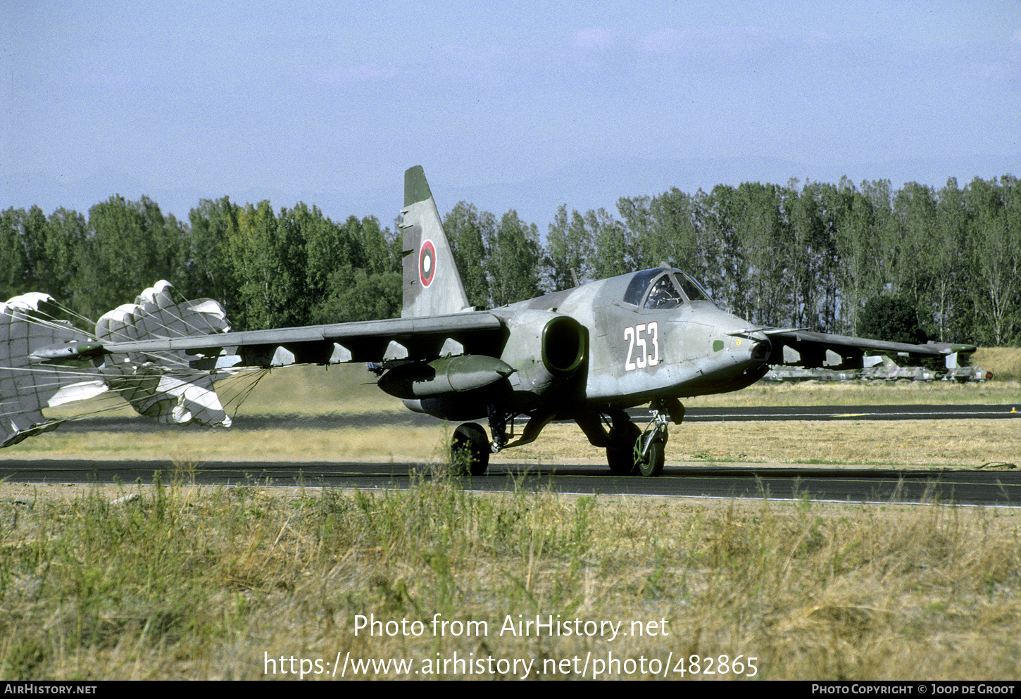 Aircraft Photo of 253 | Sukhoi Su-25K | Bulgaria - Air Force | AirHistory.net #482865