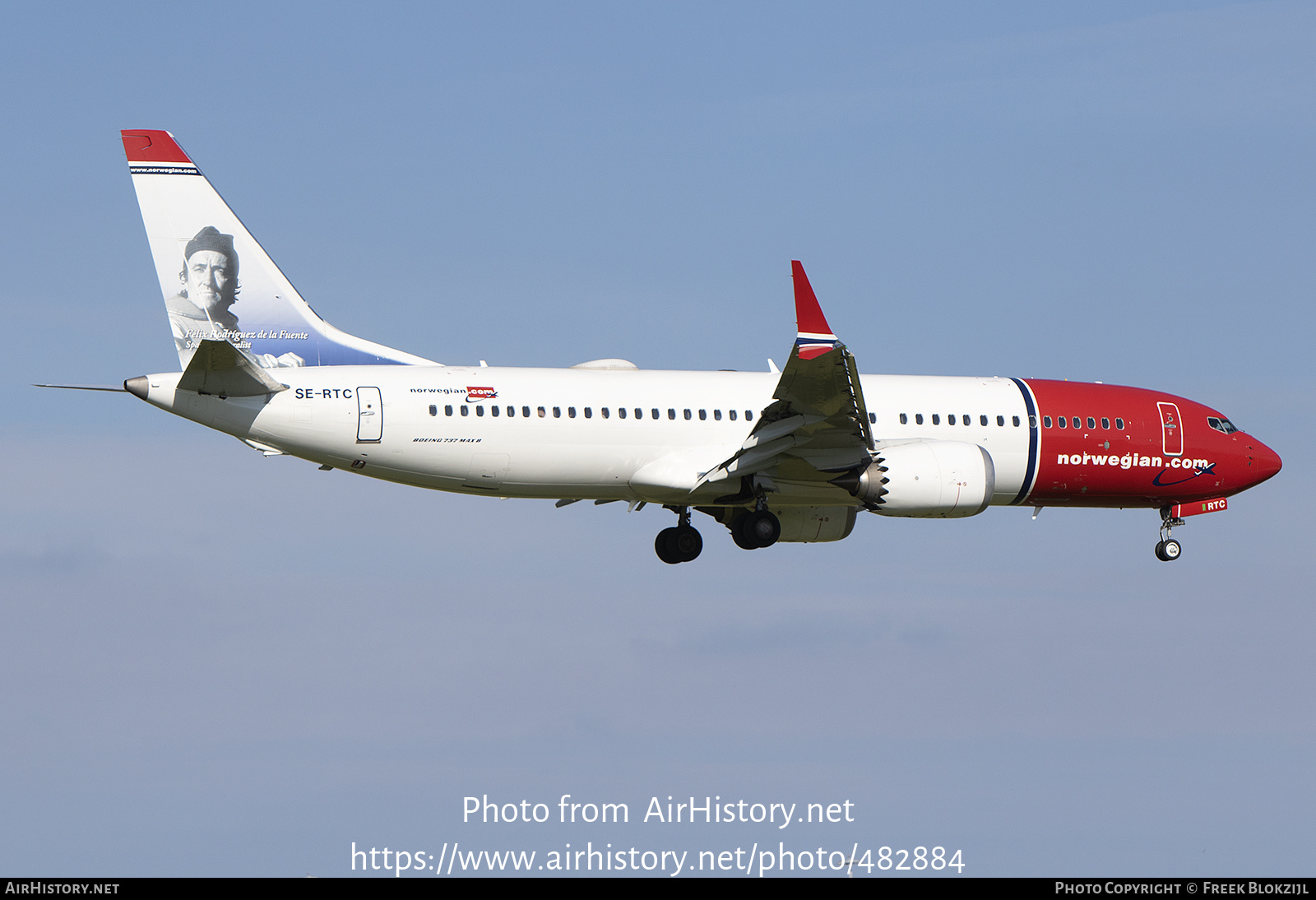 Aircraft Photo of SE-RTC | Boeing 737-8 Max 8 | Norwegian | AirHistory.net #482884