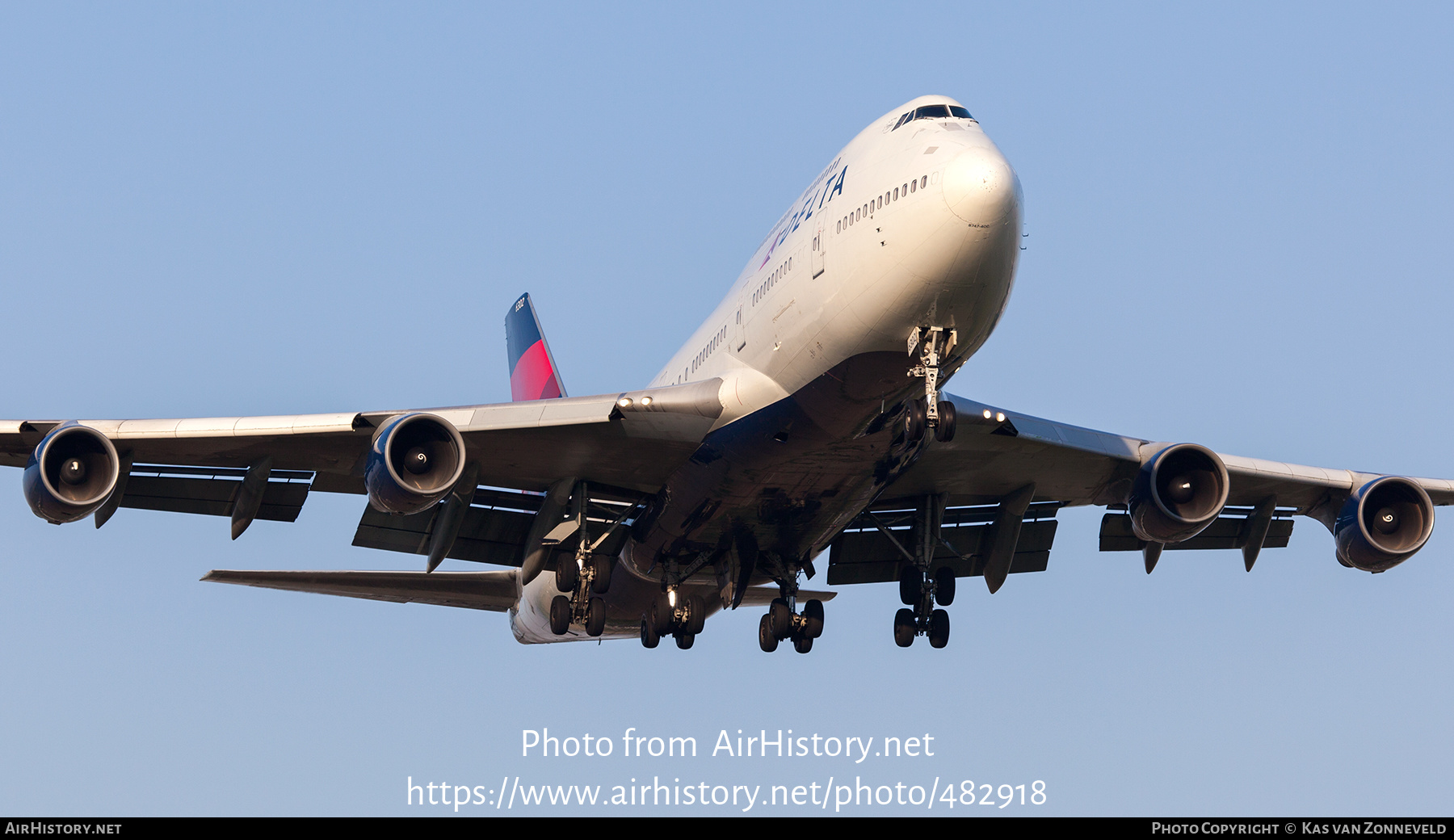 Aircraft Photo of N662US | Boeing 747-451 | Delta Air Lines | AirHistory.net #482918