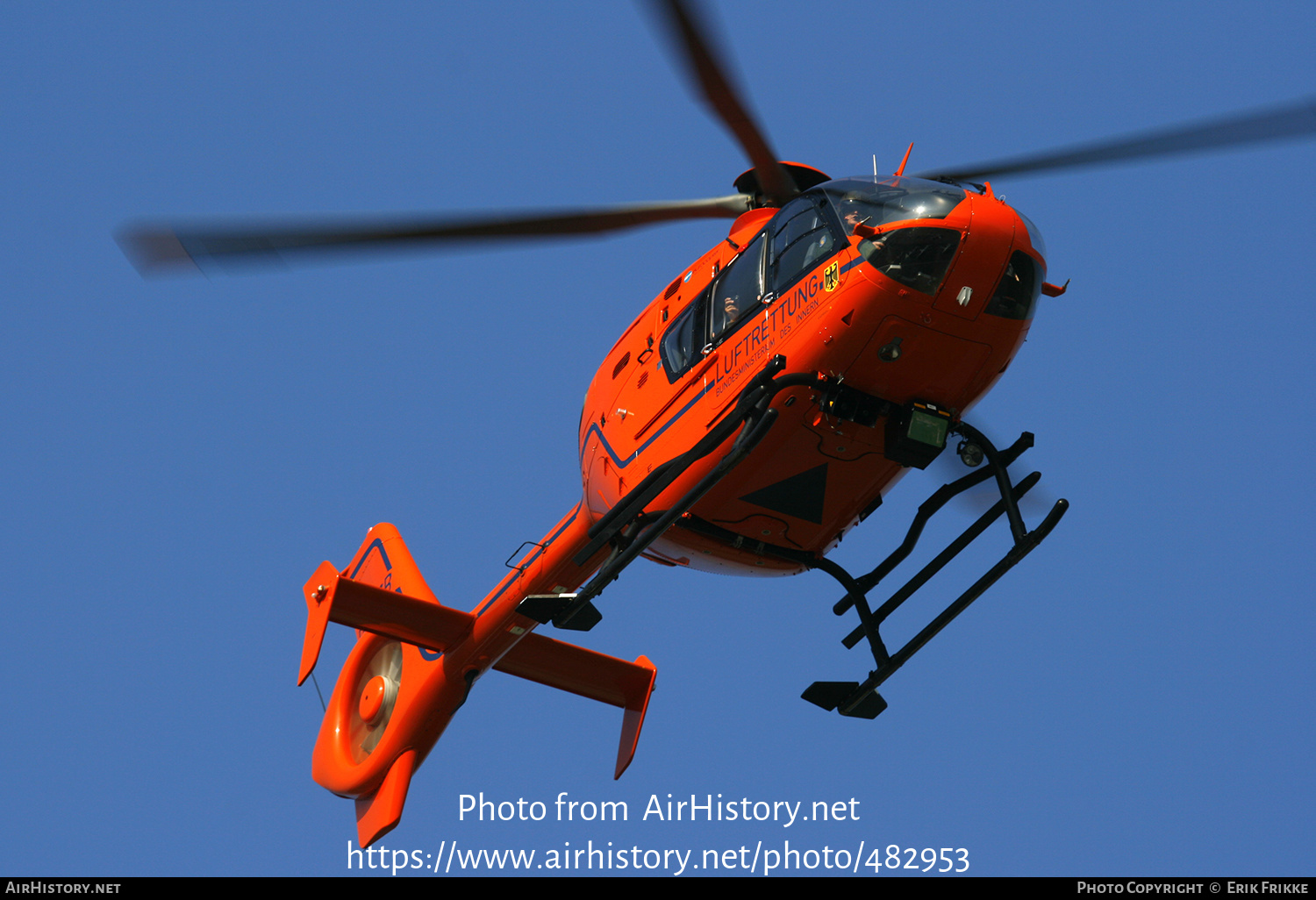 Aircraft Photo of D-HZSB | Eurocopter EC-135T-2+ | Luftrettung - Bundesministerium des Innern | AirHistory.net #482953