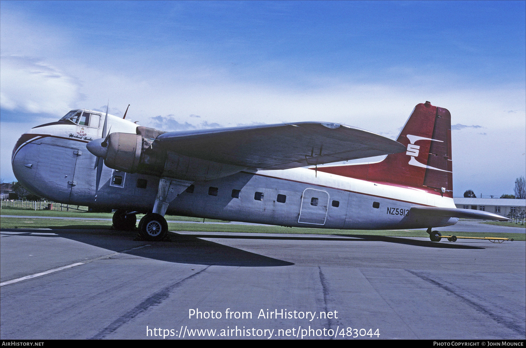 Aircraft Photo of NZ5913 | Bristol 170 Freighter Mk31M | SAFE Air Cargo - Straits Air Freight Express | AirHistory.net #483044