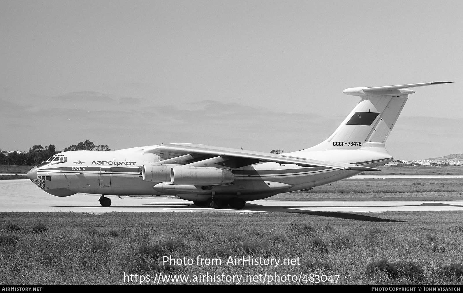 Aircraft Photo of CCCP-76476 | Ilyushin Il-76TD | Aeroflot | AirHistory.net #483047