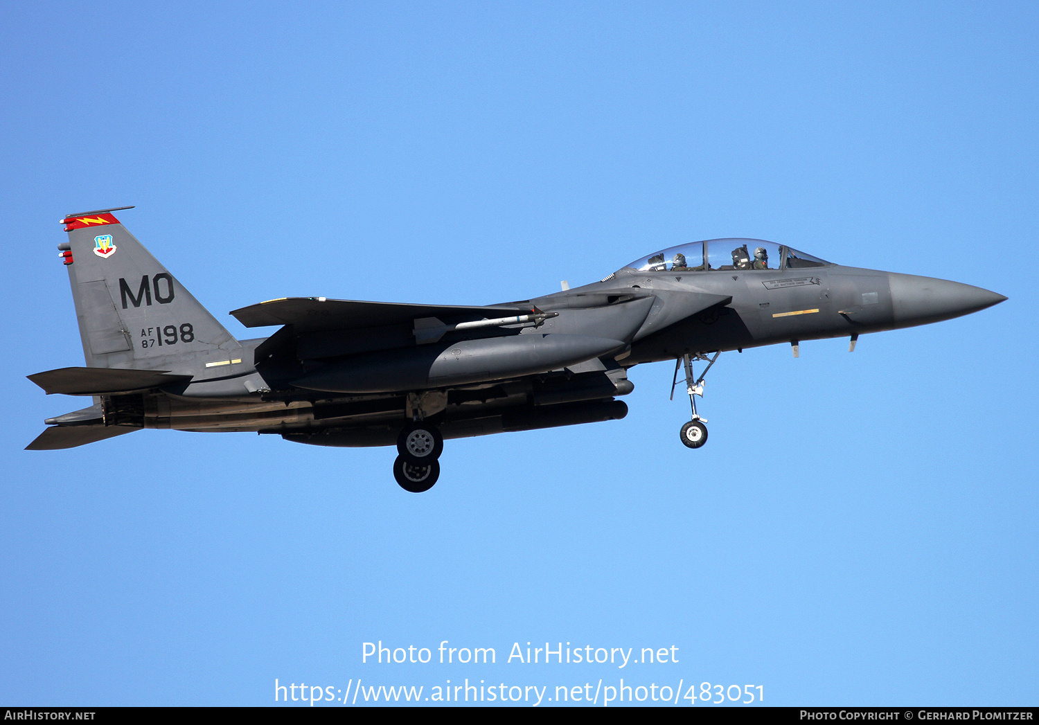 Aircraft Photo of 87-0198 / 87198 | McDonnell Douglas F-15E Strike Eagle | USA - Air Force | AirHistory.net #483051