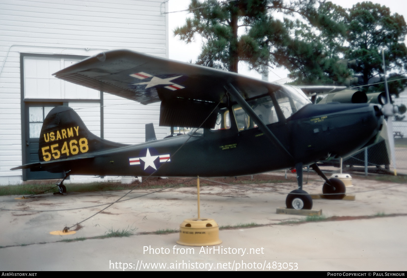 Aircraft Photo of 55-4681 / 55468 | Cessna TO-1D Bird Dog | USA - Army | AirHistory.net #483053