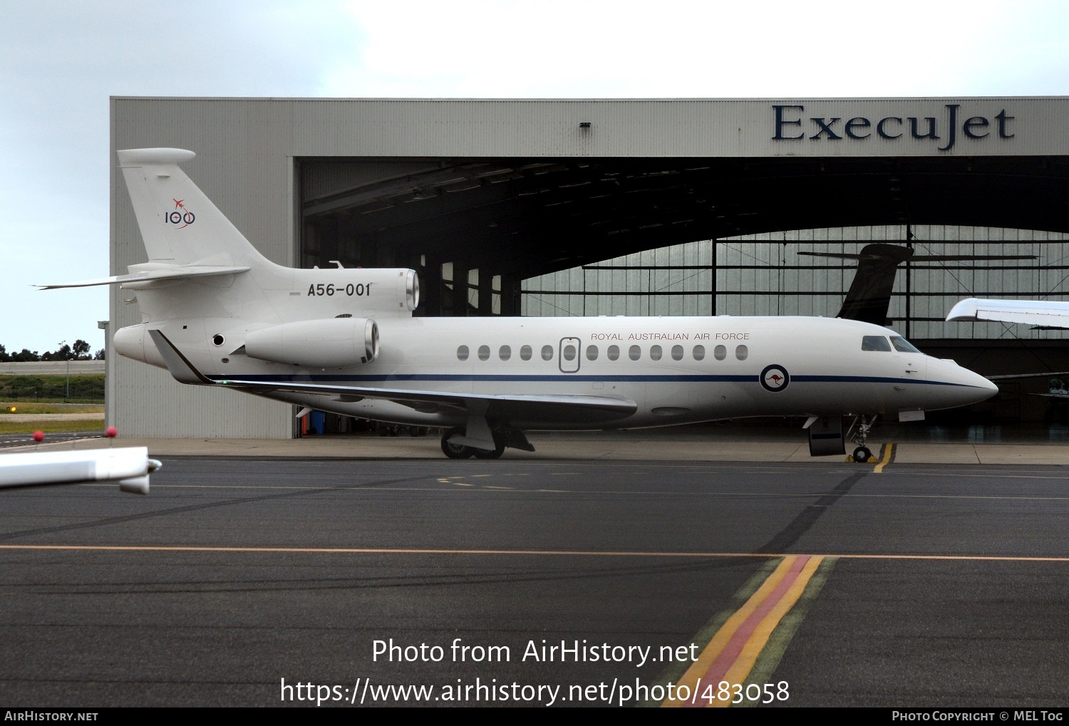 Aircraft Photo of A56-001 | Dassault Falcon 7X | Australia - Air Force | AirHistory.net #483058