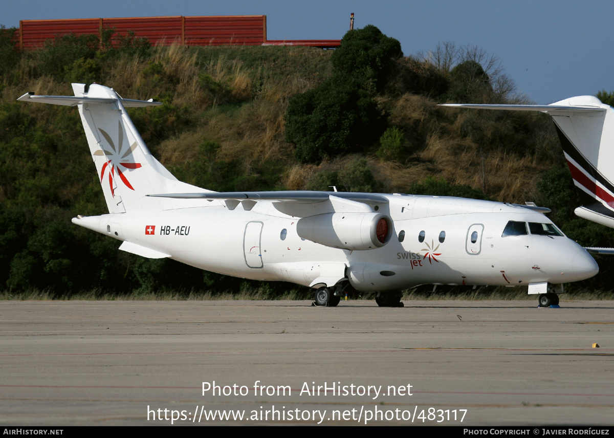 Aircraft Photo of HB-AEU | Fairchild Dornier 328-310 328JET | Swiss Jet | AirHistory.net #483117