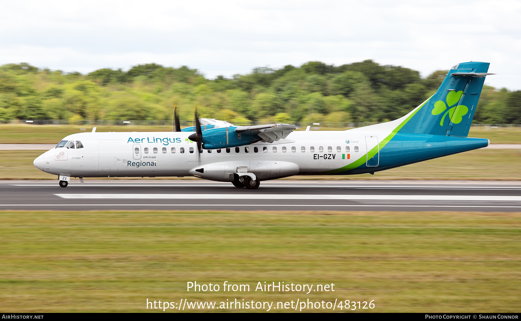 Aircraft Photo of EI-GZV | ATR ATR-72-600 (ATR-72-212A) | Aer Lingus Regional | AirHistory.net #483126