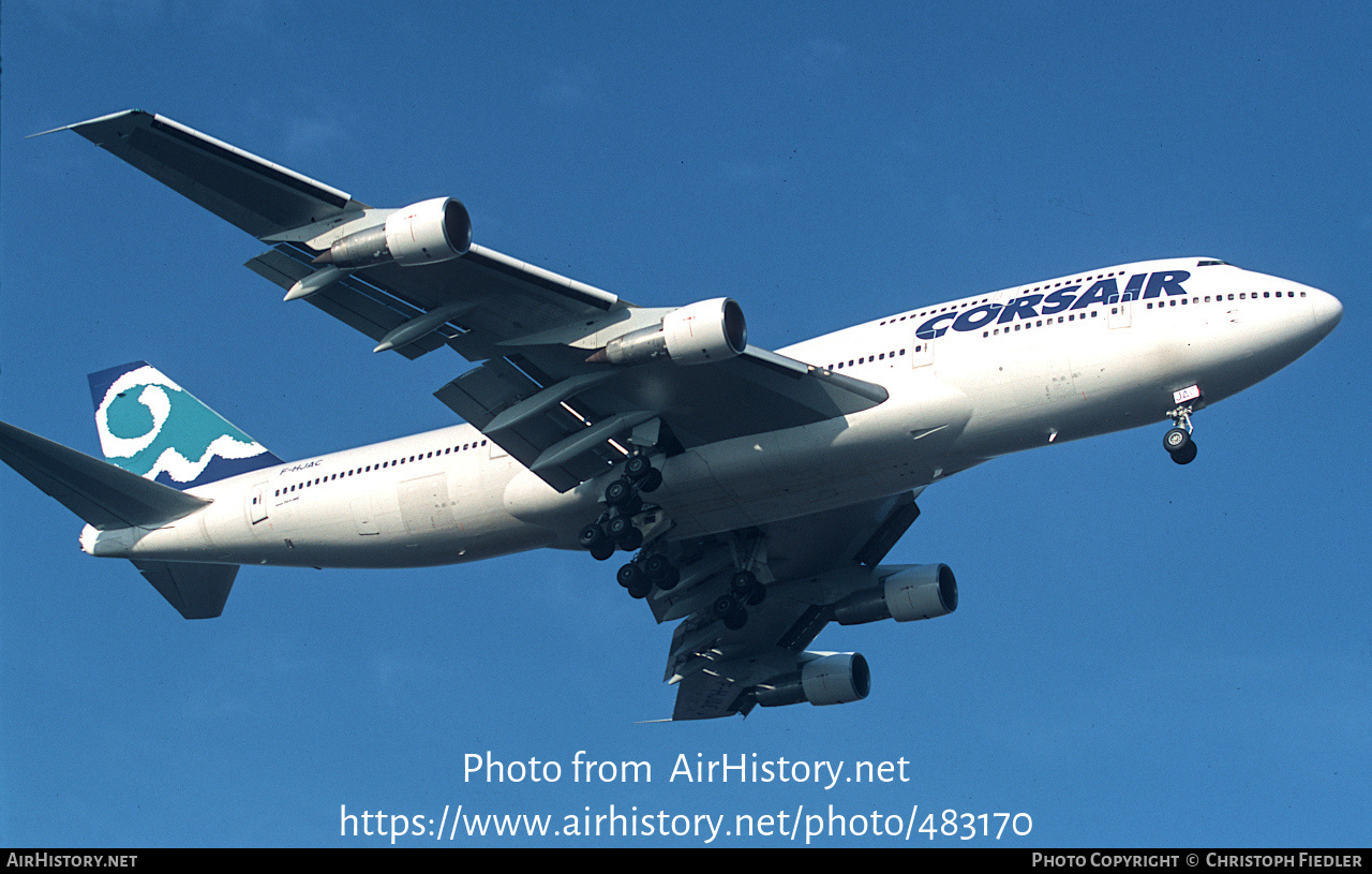 Aircraft Photo of F-HJAC | Boeing 747-312 | Corsair | AirHistory.net #483170