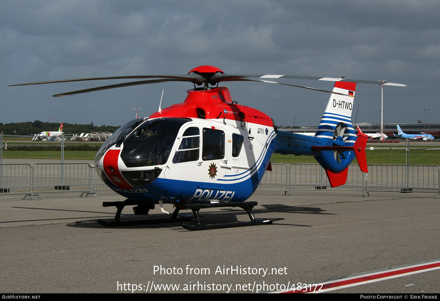 Aircraft Photo of D-HTWO | Eurocopter EC-135P-2 | Polizei Hamburg | AirHistory.net #483172