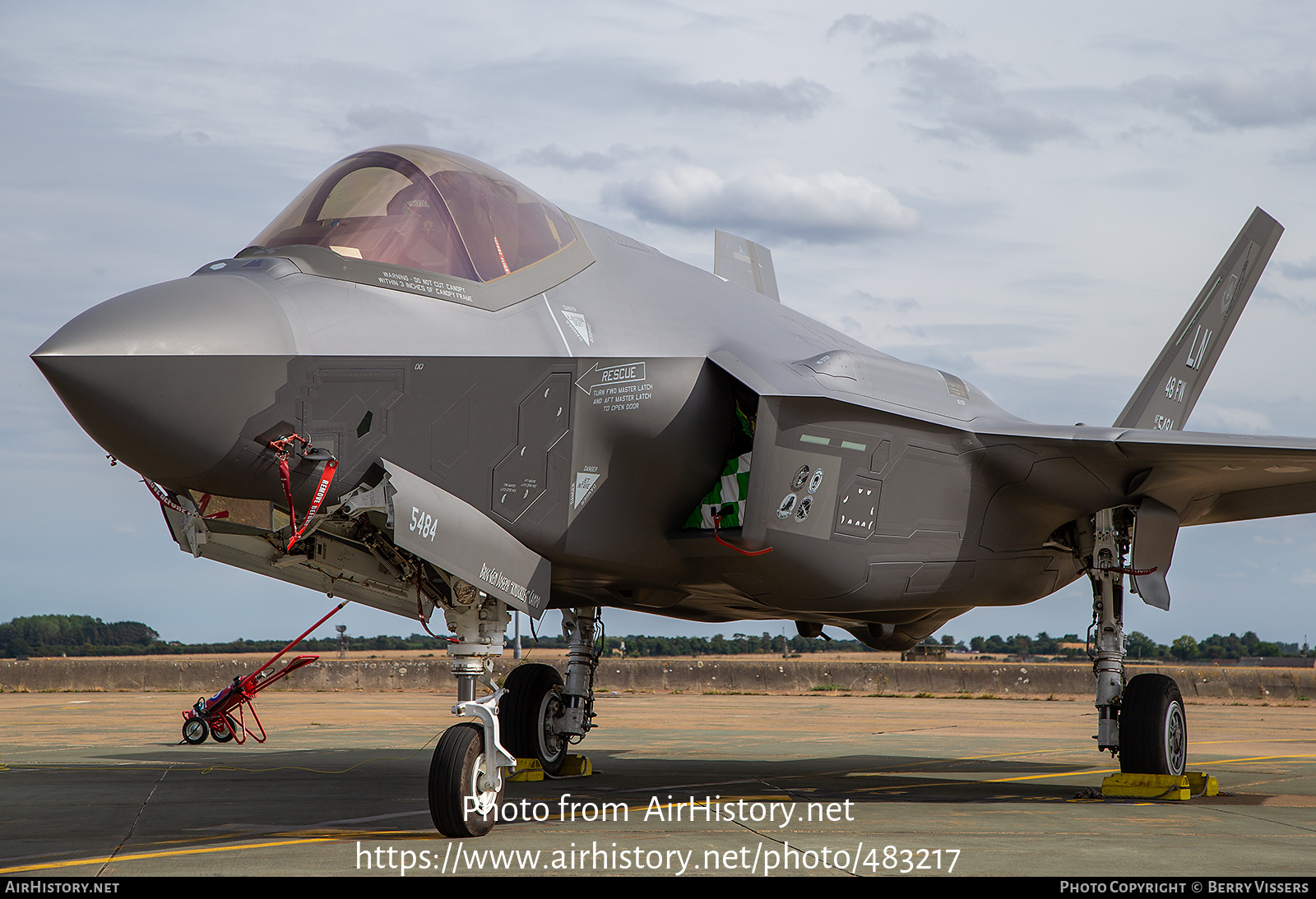 Aircraft Photo of 19-5484 / AF19-5484 | Lockheed Martin F-35A Lightning II | USA - Air Force | AirHistory.net #483217