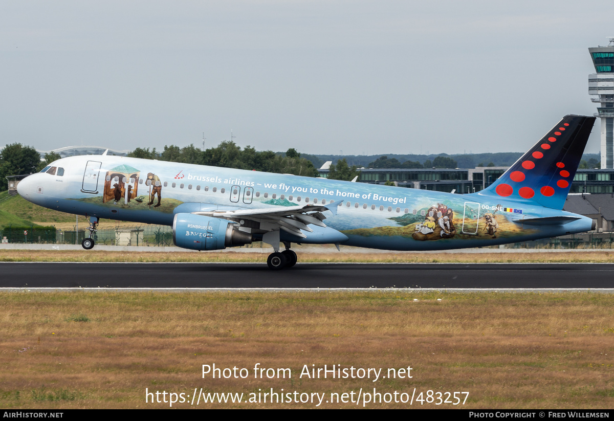 Aircraft Photo of OO-SNE | Airbus A320-214 | Brussels Airlines | AirHistory.net #483257