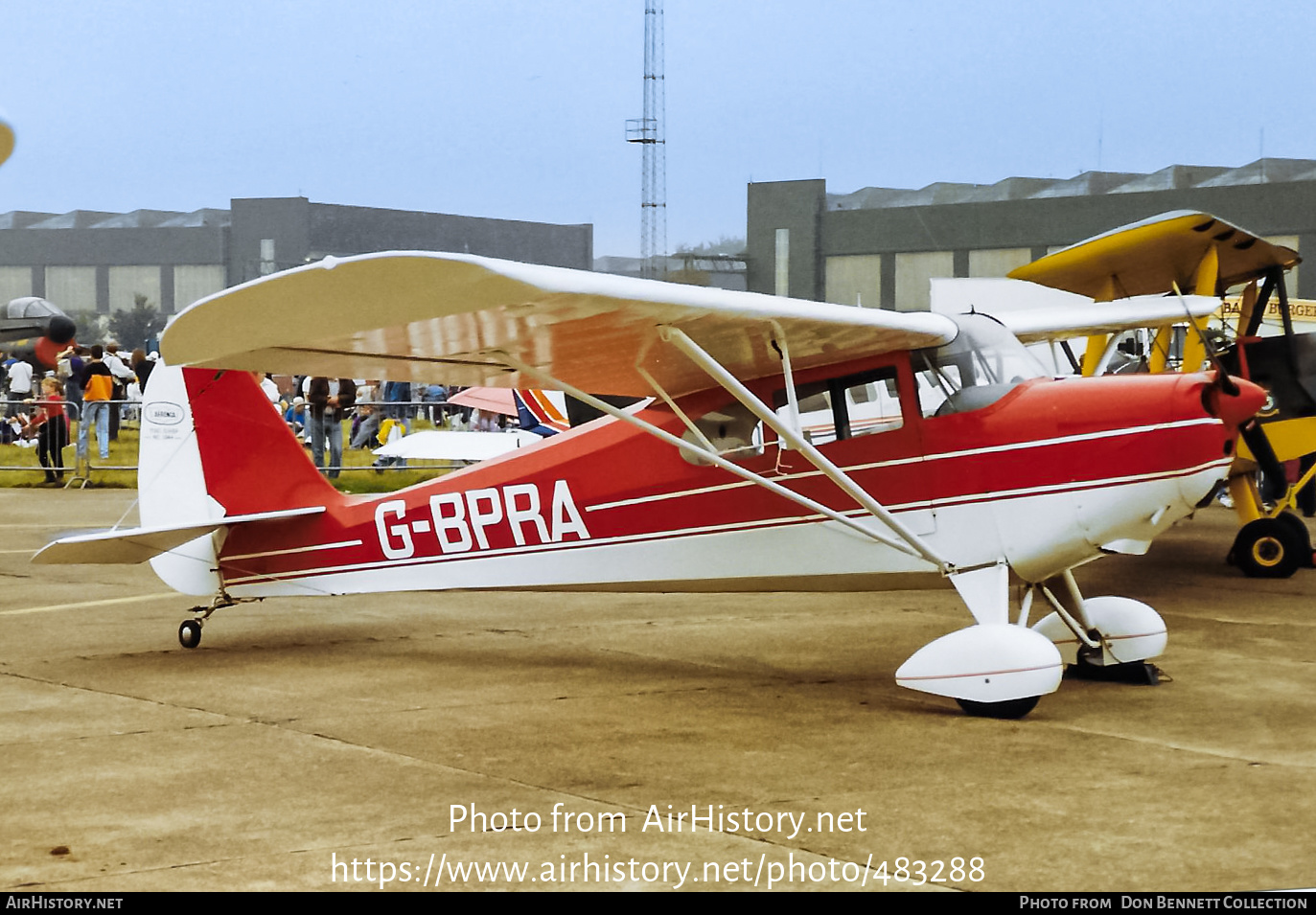 Aircraft Photo of G-BPRA | Aeronca 11AC Chief | AirHistory.net #483288