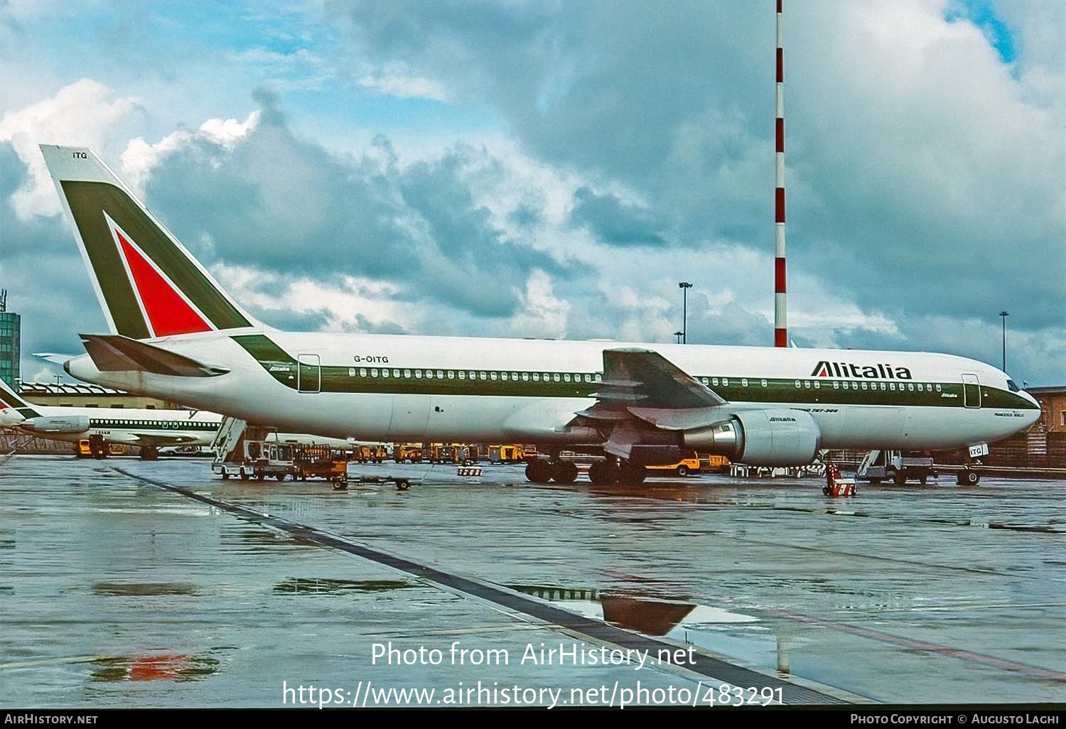 Aircraft Photo of G-OITG | Boeing 767-33A/ER | Alitalia | AirHistory.net #483291