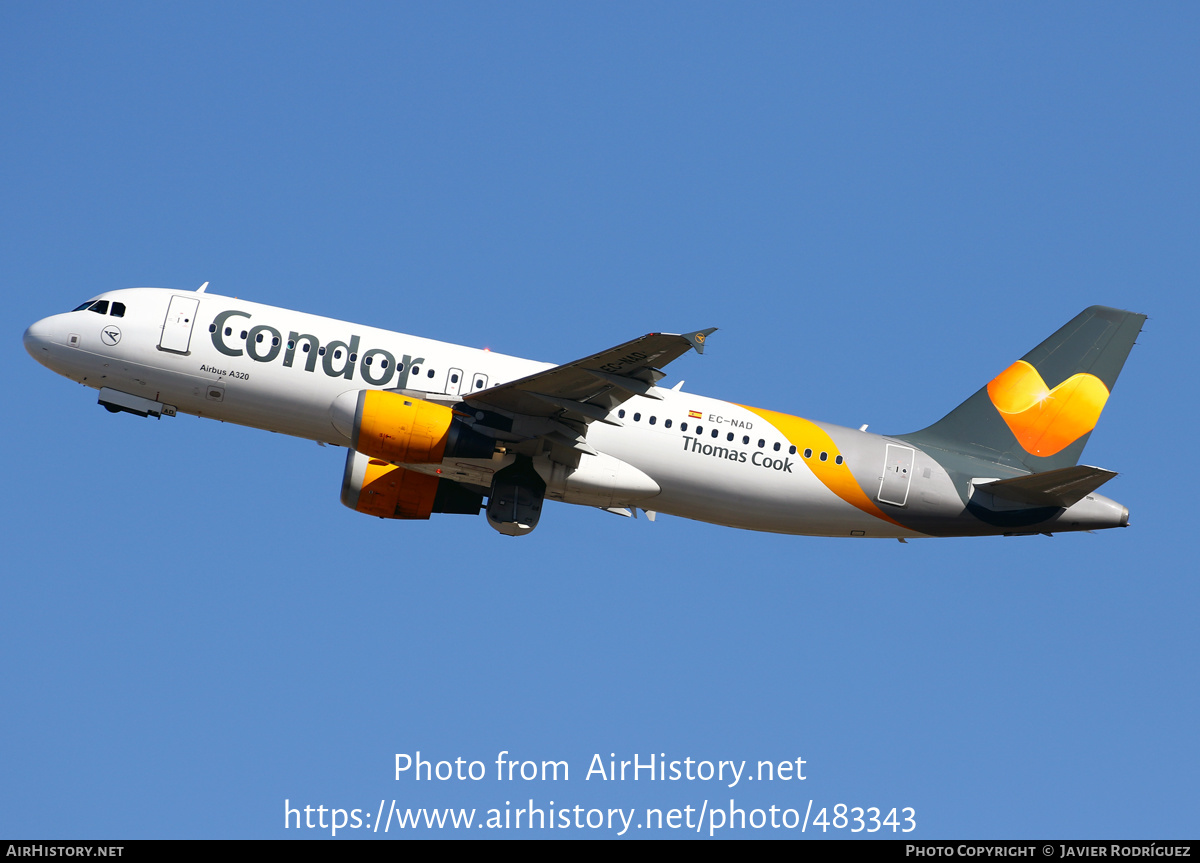 Aircraft Photo of EC-NAD | Airbus A320-212 | Condor Flugdienst | AirHistory.net #483343