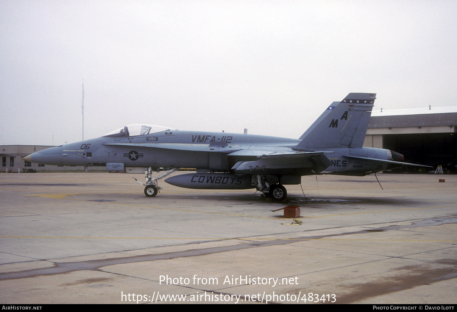 Aircraft Photo of 162469 | McDonnell Douglas F/A-18A Hornet | USA - Marines | AirHistory.net #483413