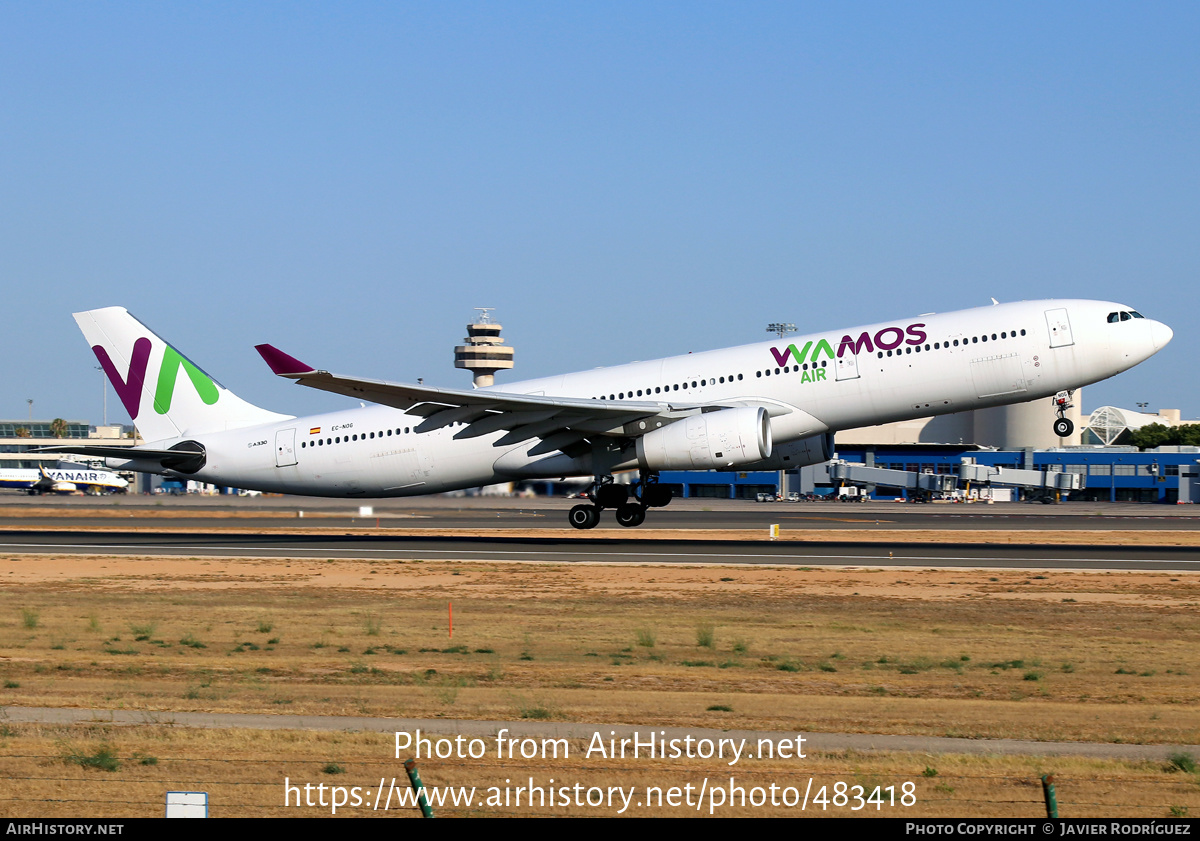 Aircraft Photo of EC-NOG | Airbus A330-343 | Wamos Air | AirHistory.net #483418