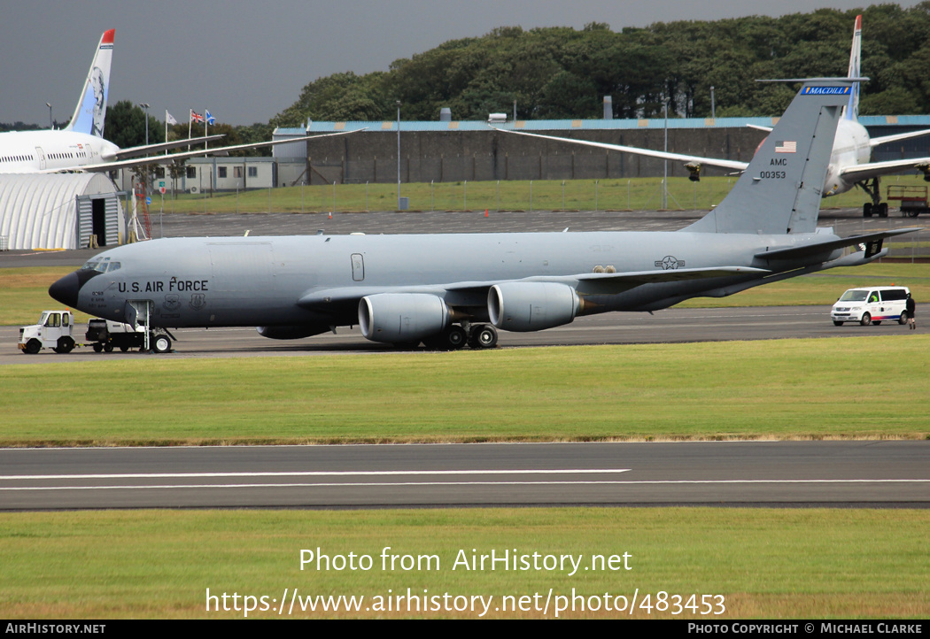 Aircraft Photo of 60-0353 / 00353 | Boeing KC-135R Stratotanker | USA - Air Force | AirHistory.net #483453