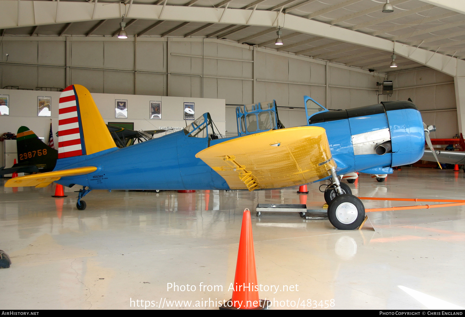 Aircraft Photo of N56360 | Vultee BT-13A Valiant | Commemorative Air Force | USA - Air Force | AirHistory.net #483458