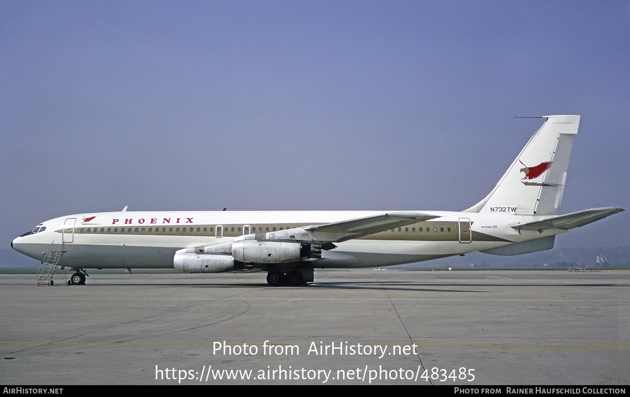 Aircraft Photo of N732TW | Boeing 707-131 | Phoenix Airlines | AirHistory.net #483485
