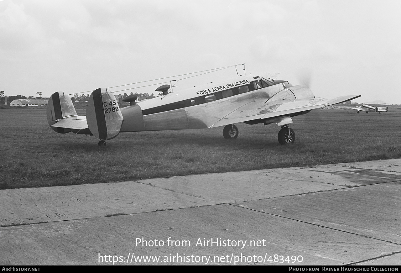 Aircraft Photo of 2788 | Beech UC-45F Expeditor | Brazil - Air Force | AirHistory.net #483490