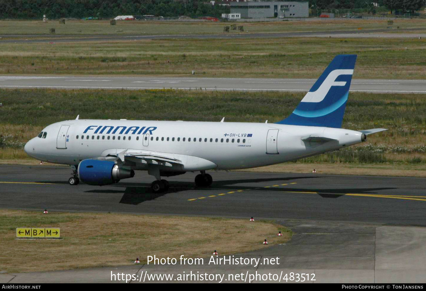 Aircraft Photo of OH-LVB | Airbus A319-112 | Finnair | AirHistory.net #483512