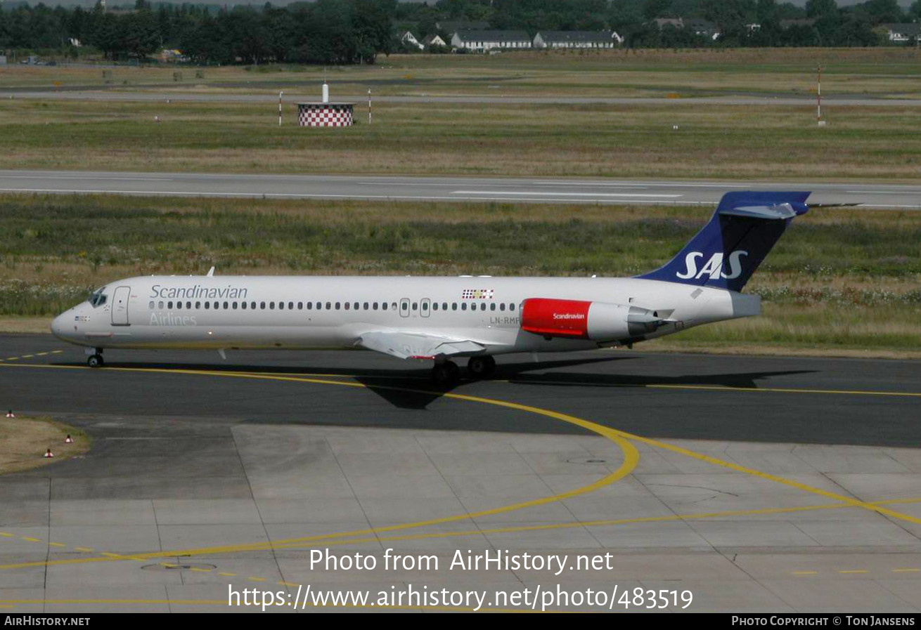 Aircraft Photo of LN-RMP | McDonnell Douglas MD-87 (DC-9-87) | Scandinavian Airlines - SAS | AirHistory.net #483519