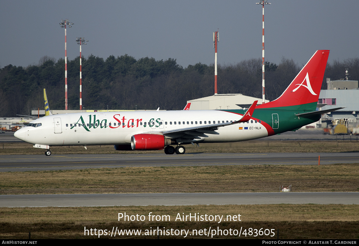 Aircraft Photo of EC-NLK | Boeing 737-81M | AlbaStar | AirHistory.net #483605