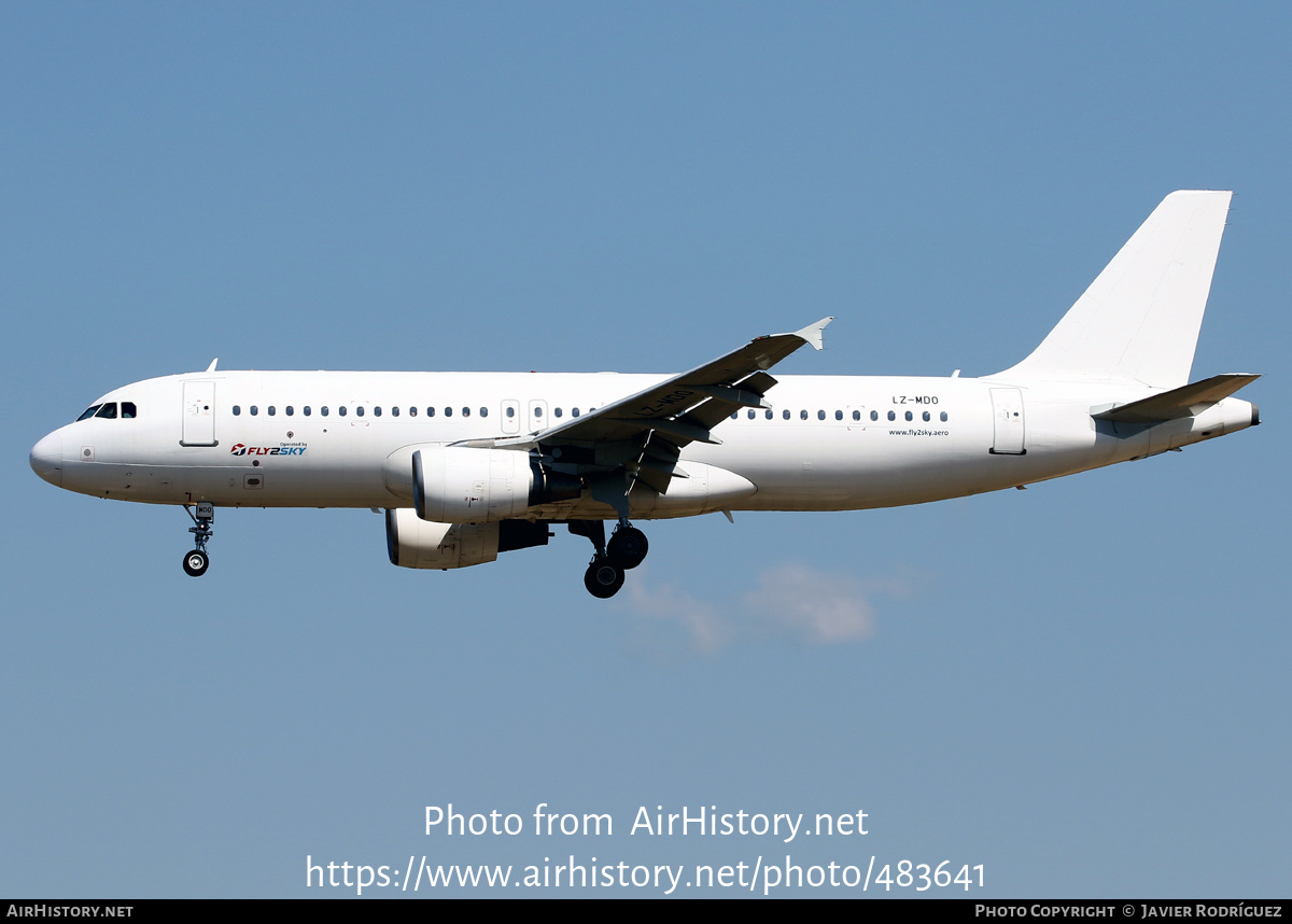 Aircraft Photo of LZ-MDO | Airbus A320-214 | Fly2Sky | AirHistory.net #483641