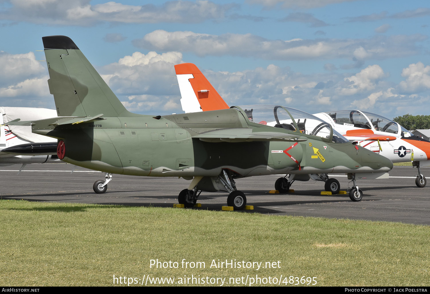 Aircraft Photo of N877B / NX877B | SIAI-Marchetti S-211 | AirHistory.net #483695